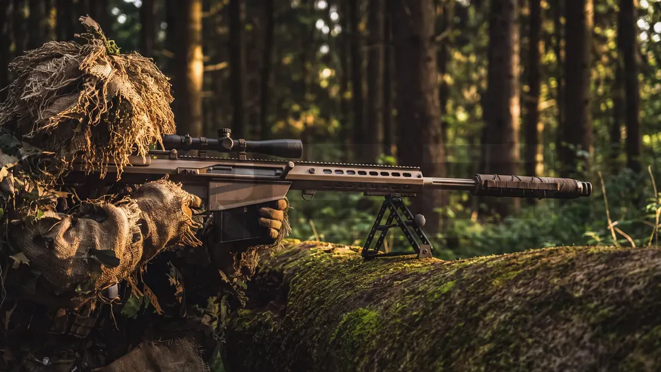 Barrett M107A1 .50 BMG — обои Rising Sun: RED