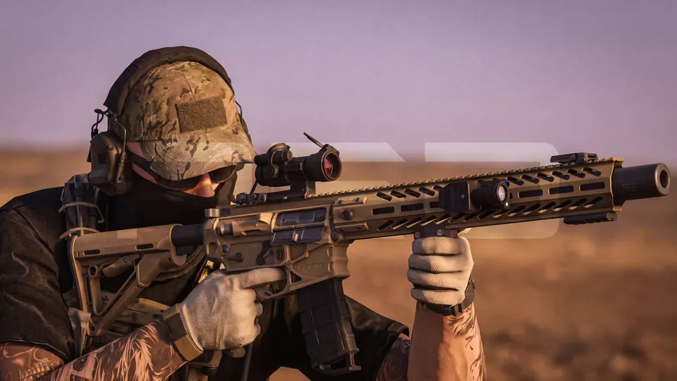 NEMO Arms Battle-Light .300 BLK — обои Rising Sun: RED